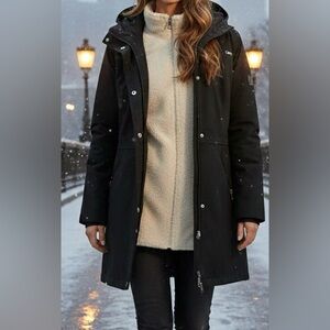 Ralph‎ Lauren Black Trench Coat